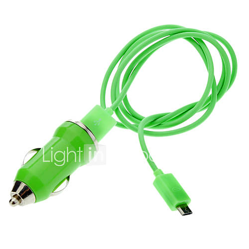 Grün Micro USB-Kabel für Samsung, HTC und andere (verschiedene Farben)