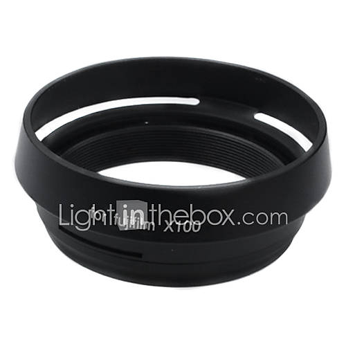 Filter-Adapter-Ring  Gegenlichtblende für Fujifilm Fuji X100 ersetzen LH-X100 schwarz