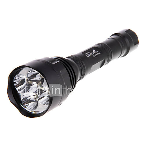 ultrafire MCU wf-900l 5-Modus 5xcree xp-E Q5 LED-Taschenlampe (3000lm, 2x18650, schwarz)