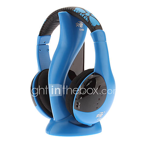Hallo-Fi-Stereo-Kopfhörer mit gutem Komfort Blau