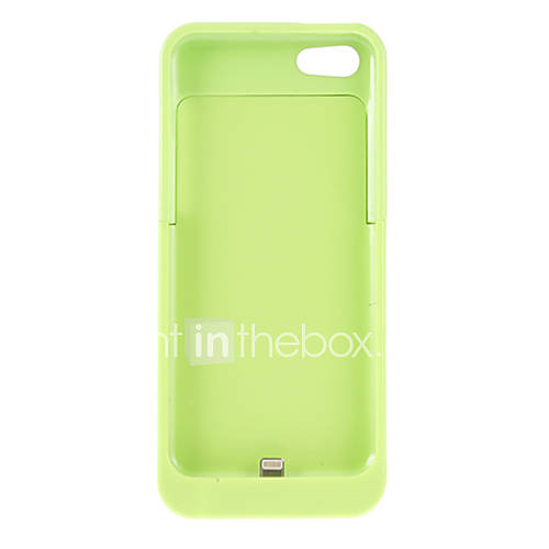 2200mAh Batterie-Kasten für iPhone 5C Grün