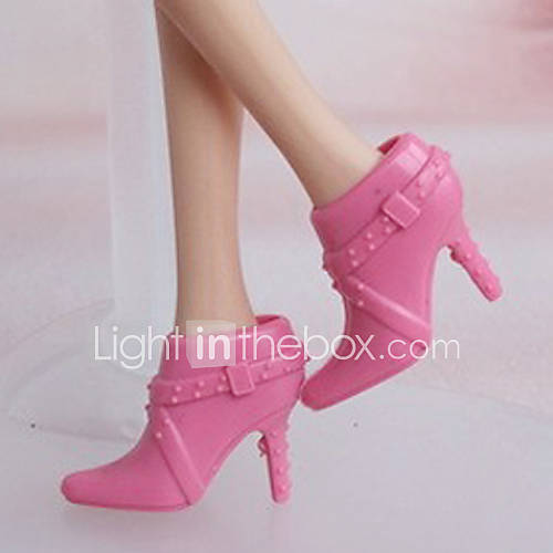 Barbie-Puppe Nobel Rosa Schuhe mit hohen Absätzen
