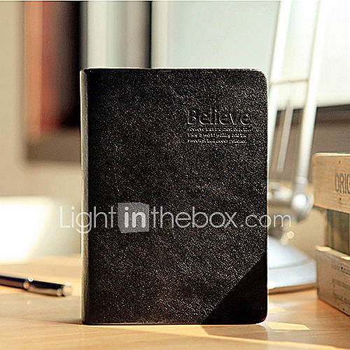 Praktische Business-Hard Cover Kreative Notebooks (Schwarz, ein Buch)