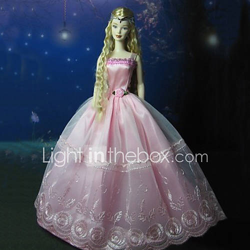 Barbie Puppe Rosa Retro Princess Dress