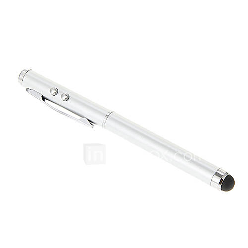 Elektronische Zigarette Stil Stylus Pen mit rotem Laser und weiße LED-Licht  Audio-Stecker für Samsung Mobile Devices