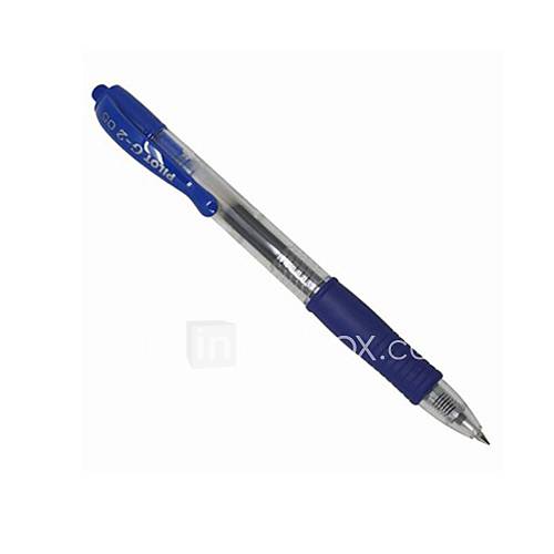 Traditionelle Amt 0,5 mm Blaue Tinte Gel Ink Pen (Blau)