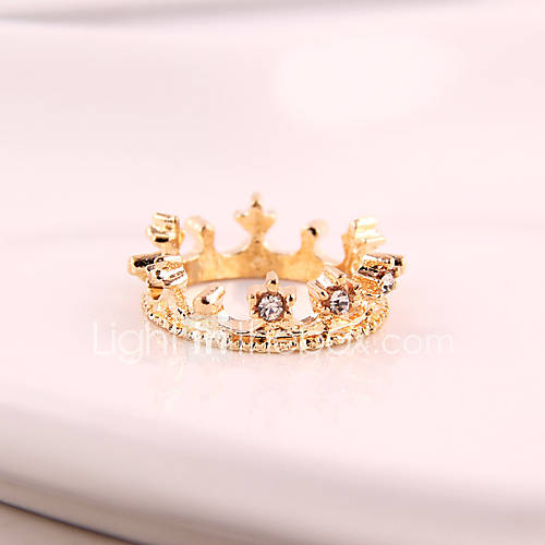 le petit anneau de lori de couronne de diamant des femmes le petit anneau de lori de couronne de diamant des femmes