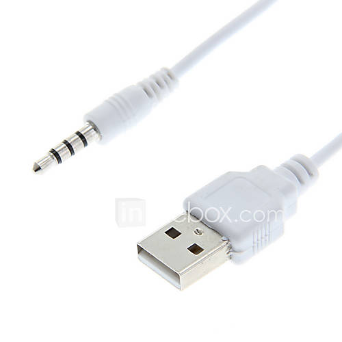 3,5-mm-Stecker auf USB-Stecker-Kabel (80cm)