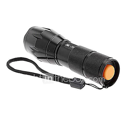Ultrafire CREE XM-L T6 2000LM Leistungs-Fackel Zoomable LED-Taschenlampe (3xAAA oder 1x18650)