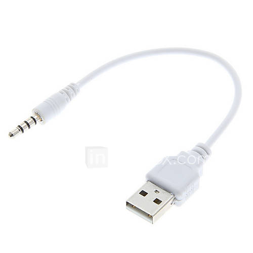 3,5-mm-Stecker auf USB-Stecker-Kabel (17cm)
