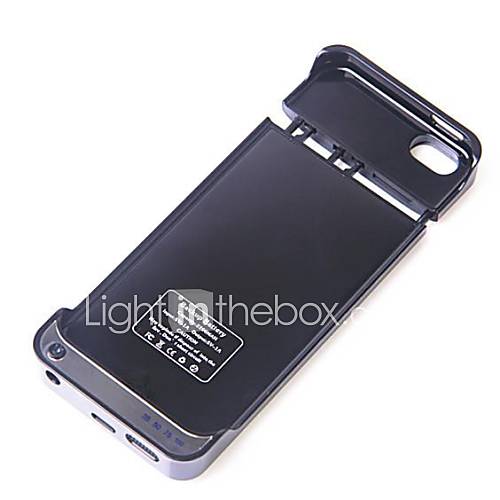 External Portable Backup Battery Pack Case Power Bank Power Case Adapter Charger for iPhone 5/5s/5c (2200 mAh)