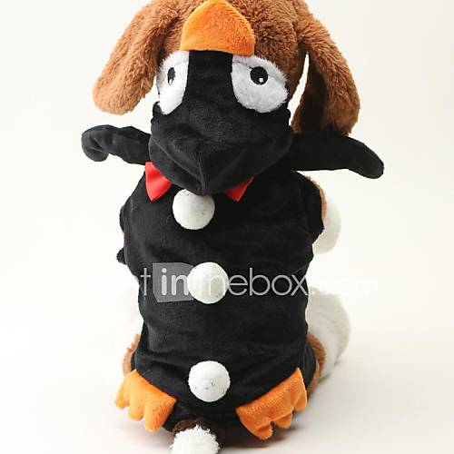 pet Mode Pullover zwei Schichten Tuch weichem Haar Pinguin Pullover für Haustiere Hunde (sortierten Größen)
