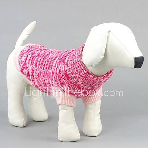 Mode für Haustiere schöne süße Wollfaden weben Pullover für Haustiere Hunde (verschiedene Größen)