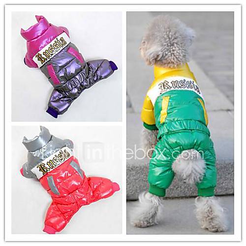 Hochglanzmodefarben Design mit weichen und gemütlichen Gesamtoverall für Hunde (verschiedene Farben, verschiedene Größen)