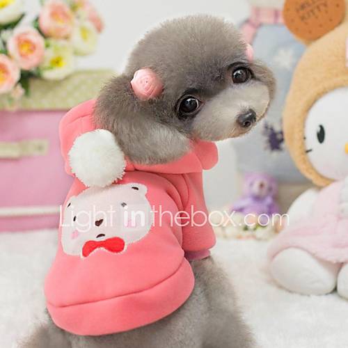 Mode für Haustiere großes Gesicht tragen Doppel Baumwolle Feece für Haustiere Hunde (Farbe sortiert, Größen)