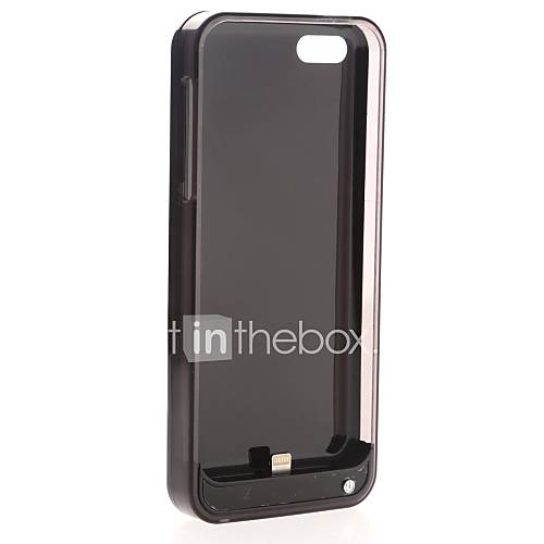 iphone 5 5s 5c 2500mAh Ultra Slim Akku Case mit Ständer