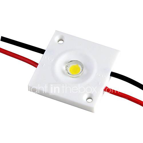 1.5W hohe Leistung LED-rotes Licht ABS-Material LED-Modul (DC 12V, 10pcs)
