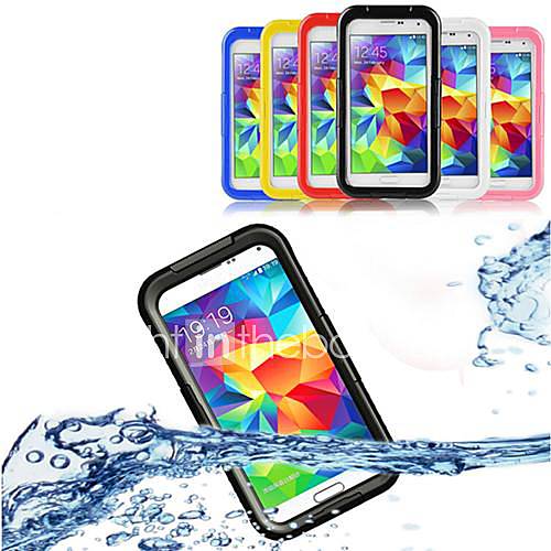 Para Funda Samsung Galaxy Impermeable / Transparente Funda Cuerpo Entero Funda Un Color Policarbonato Samsung S5 / S4 / S3 Para Funda Samsung Galaxy Impermeable / Transparente Funda Cuerpo Entero Funda Un Color Policarbonato Samsung S5 / S4 / S3