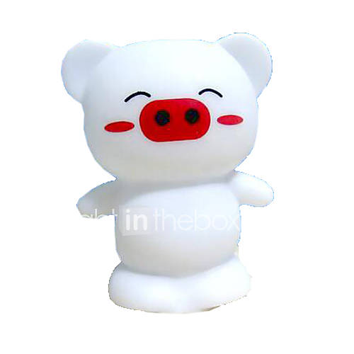 Color Changing Pig Shape 7colours ...