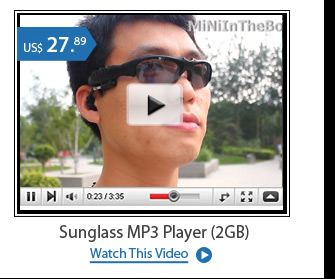 Sunglass MP3 Player (2GB)