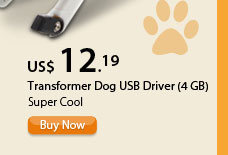 Transformer Dog USB Driver (4 GB)