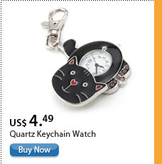 Quartz Keychain Watch