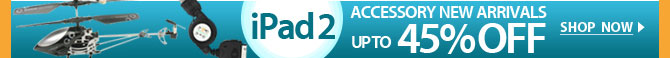 iPad 2 Accessory New Arrivals Up To 45% OFF