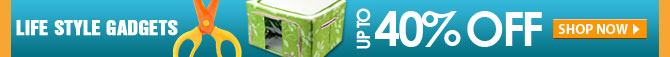 Life Style Gadgets Up To 40% OFF