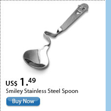 Smiley Stainless Steel Spoon