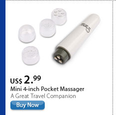 Mini 4-inch Pocket Massager