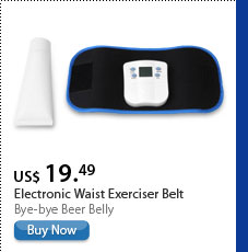 Electronic Waist Exerciser Belt