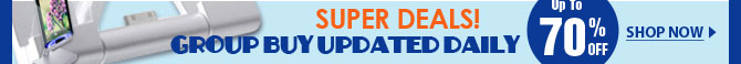 Super Deals! Group Buy Updated Daily Up To 55% OFF