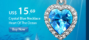 Crystal Blue Necklace