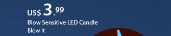 Blow Sensitive LED Candle 