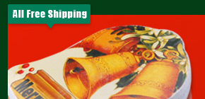 Christmas Bell Compressed Towel