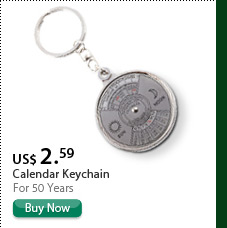 Calendar Keychain