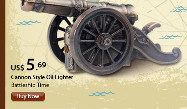 Cannon Style Oil Lighter
