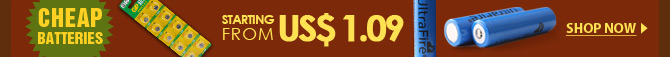 Cheap Batteries Starting From US$ 1.09