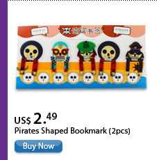 Pirates Shaped Bookmark (2pcs)