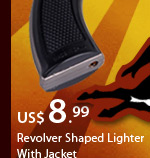 Revolver Shaped Lighter With Jacket