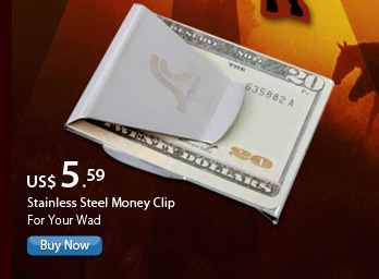 Stainless Steel Money Clip For Your Wad 