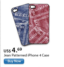 Jean Patterned iPhone 4 Case 
