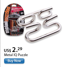 Metal IQ Puzzle