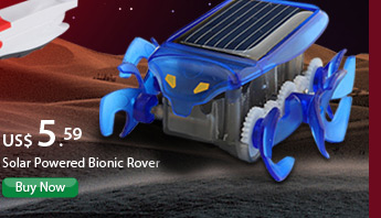 Solar Powered Bionic Rover