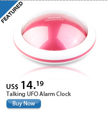 Talking UFO Alarm Clock