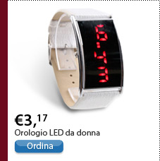 Orologio LED da donna