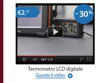 Termometro LCD digitale