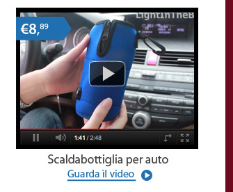 Scaldabottiglia per auto