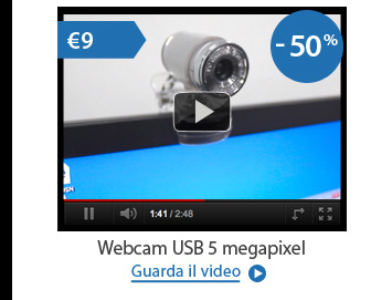 Webcam USB 5 Megapixel