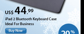 iPad 2 Bluetooth Keyboard Case